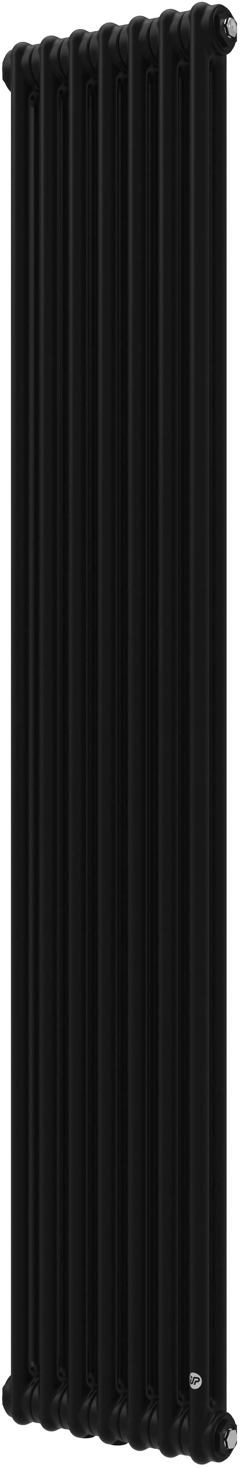 Instal Projekt Tubus 2 termoarredo 179.3x33.5 cm podłączenie inferiore nero TUB2-180/07D50C75