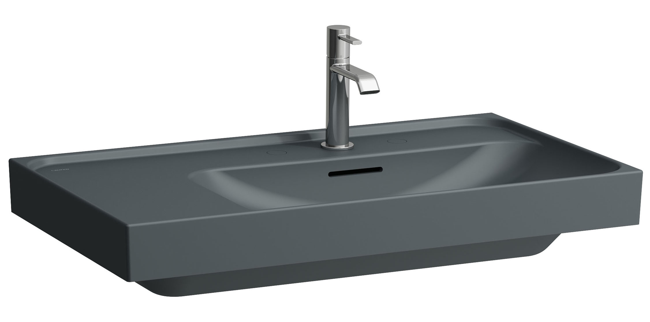 Laufen Meda lavabo 80x46 cm rettangolare a parete-da mobile opaca H8171157581041