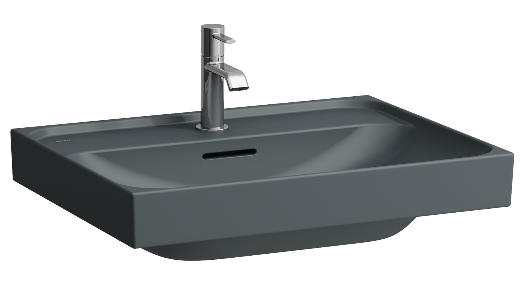 Laufen Meda lavabo 60x46 cm rettangolare a parete-da mobile opaca H8101137581091