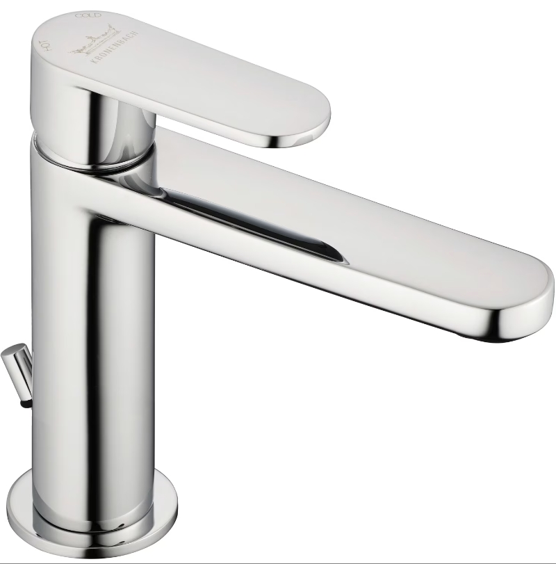 Kronenbach Plana 2.0 rubinetto per lavabo verticale cromo 3092273KBN