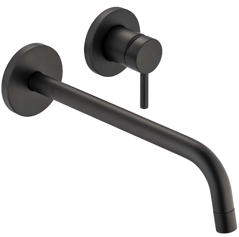 Kronenbach Lima 2.0 Black rubinetto per lavabo da incasso nero 100.1824SMKBN