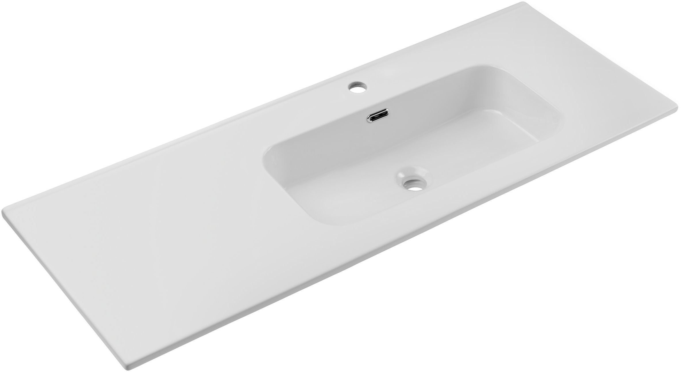 Comad Go 2 lavabo 121x46 cm rettangolare da mobile bianco GO 2 120CM R DP ( E-8095-120R )