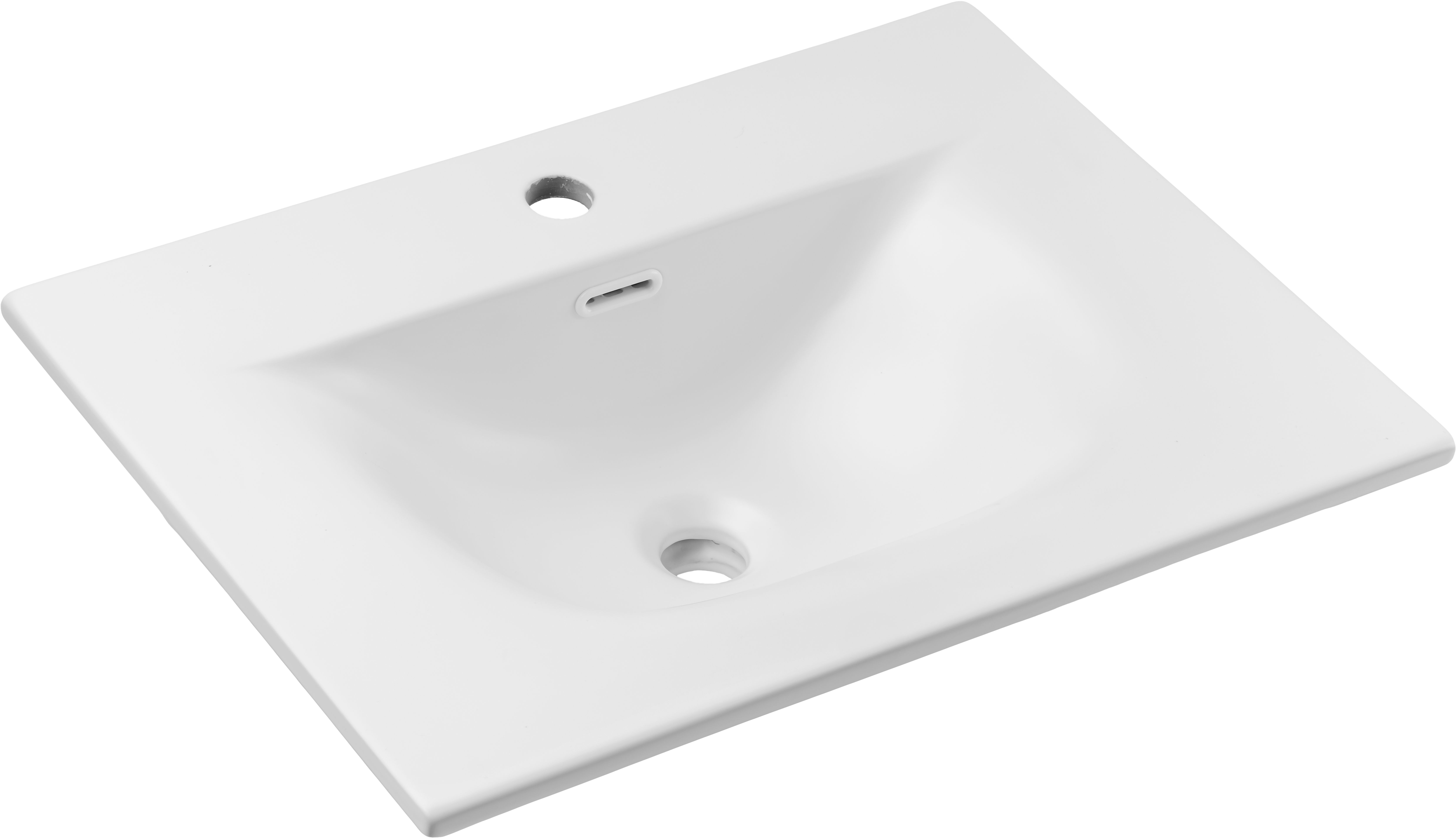 Comad Sky lavabo 61x46 cm rettangolare da mobile bianco SKY 1 60 DP MATT WHITE ( E-8099-60 )