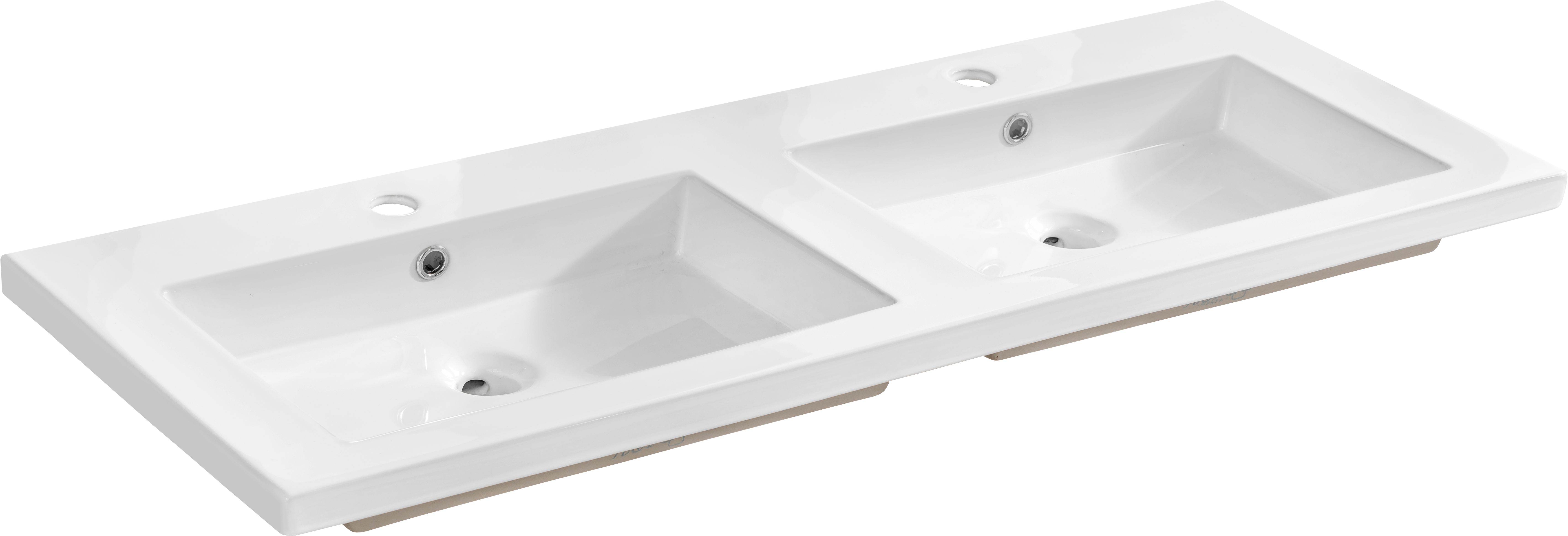 Comad Spirit lavabo 121x46 cm rettangolare da mobile bianco lucida UM-8070 SPIRIT 120D DP