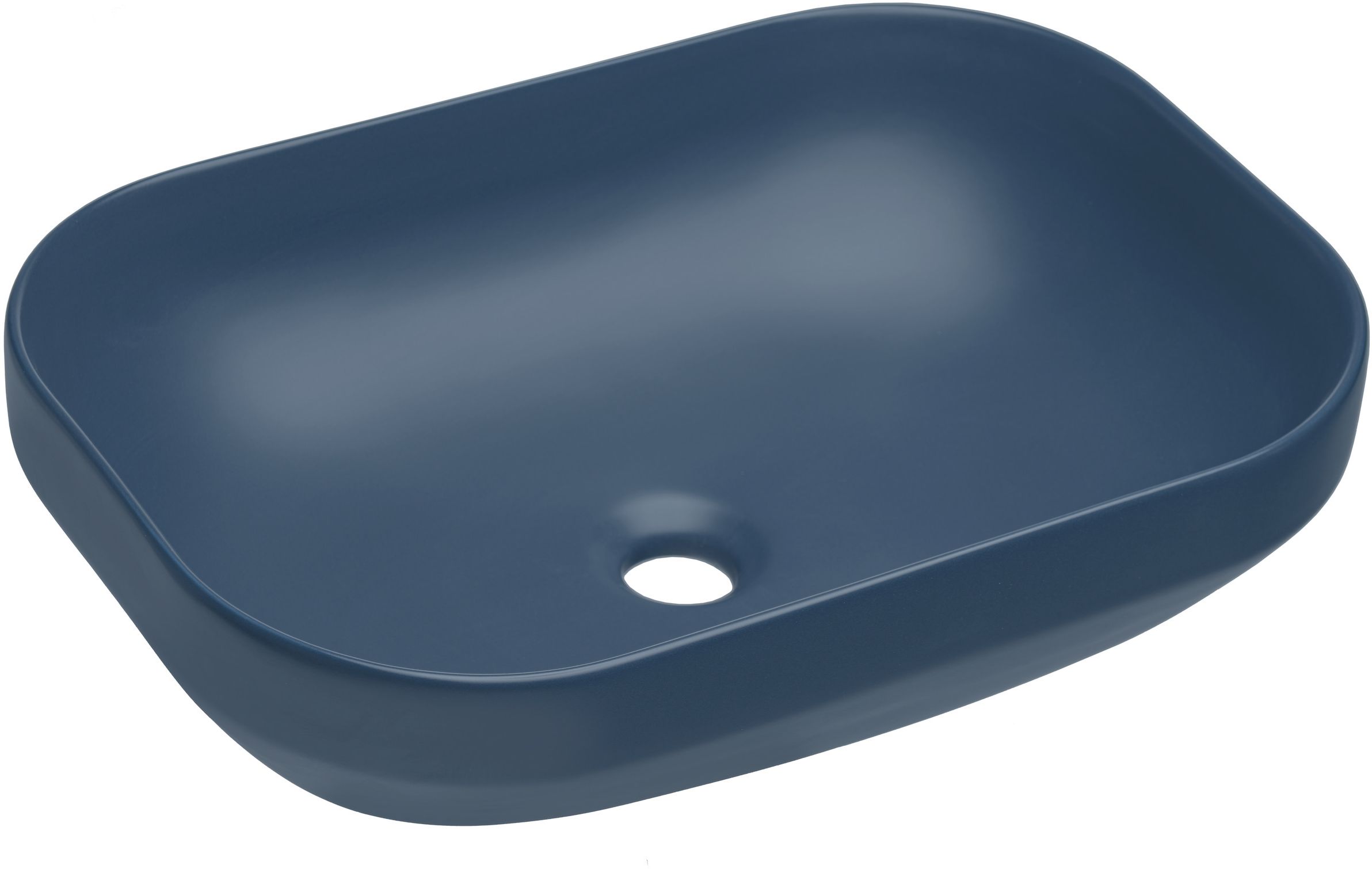 Comad Neli lavabo 50.4x35.2 cm rettangolare da appoggio blu UN-NELI-MNB