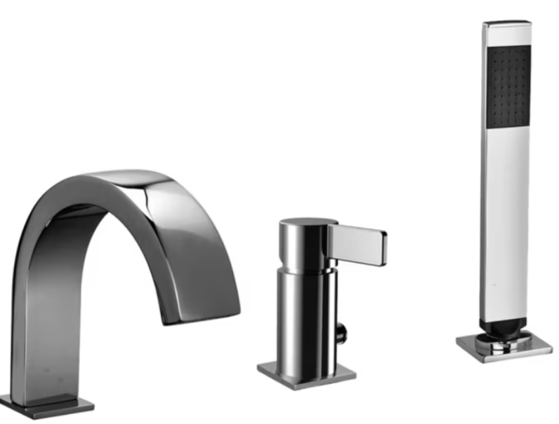 Kronenbach Krona 2.0 rubinetto per vasca e doccia bordo vasca cromo 51130010500KB