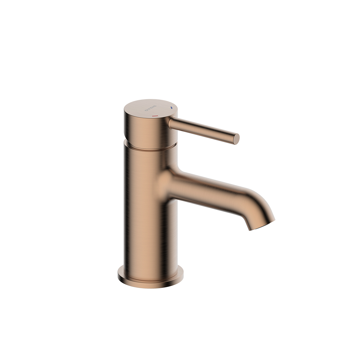 Oltens Molle rubinetto per lavabo verticale rame spazzolato 32200610