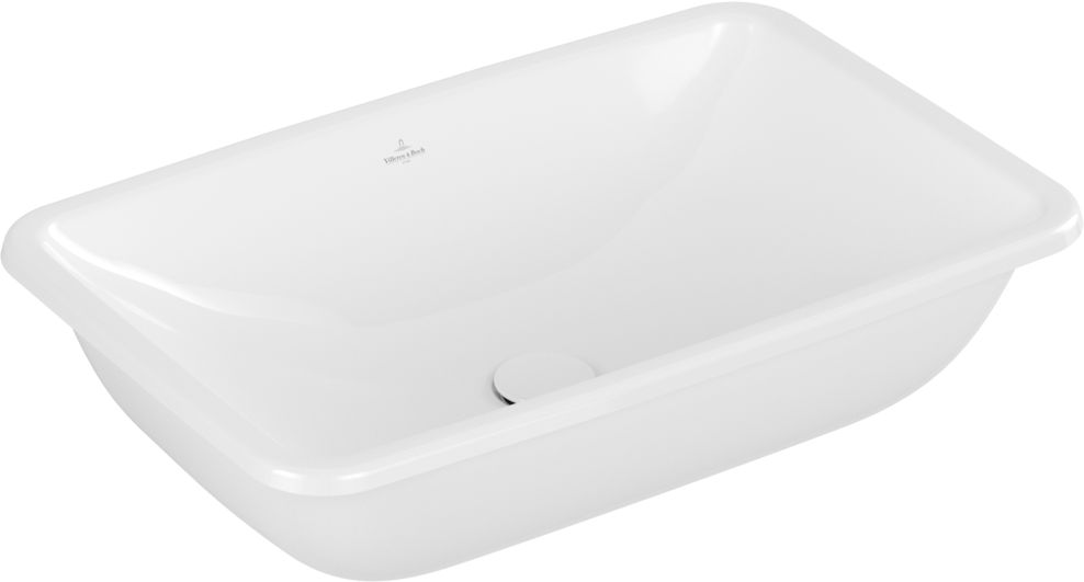 Villeroy & Boch Loop & Friends lavabo 61.5x38 cm rettangolare sottopiano bianco 4A5800RW