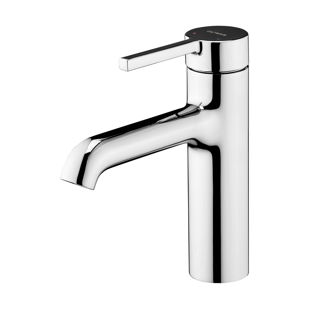 Oltens Rann rubinetto per lavabo verticale cromo 32205100