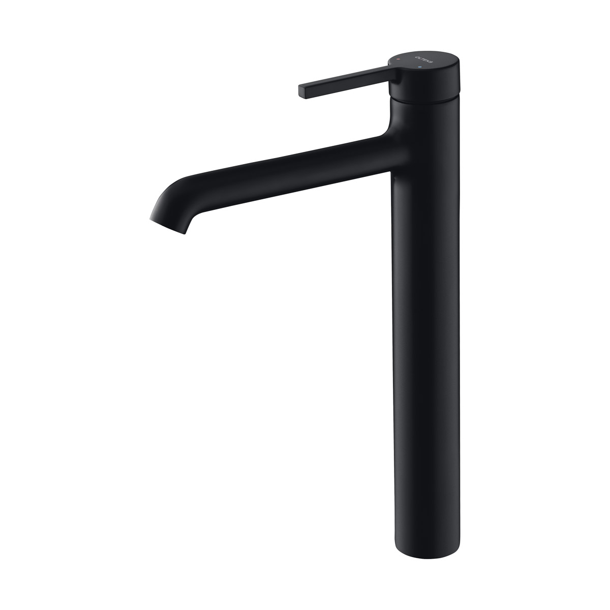Oltens Rann rubinetto per lavabo verticale nero opaco 32405300