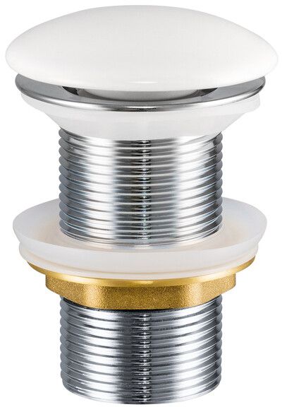 Comad tappo per lavabo bianco CLICK-CLACK T201-3