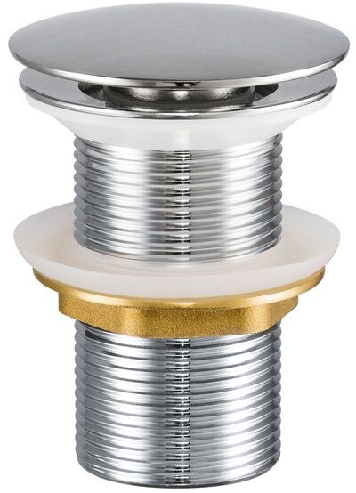 Comad tappo per lavabo cromo CLICK-CLACK T201L-3