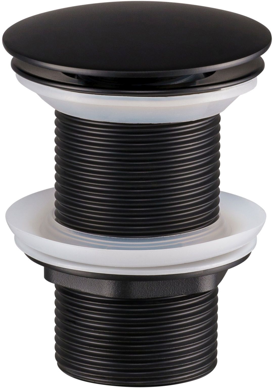 Comad tappo per lavabo nero CLICK-CLACK T201MBG-3