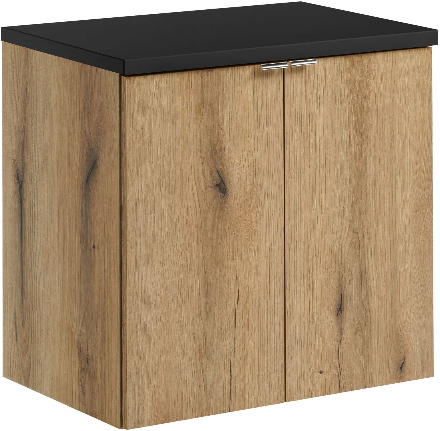 Set armadietto Comad Nova Oak NOVA OAK A 82-60-2D, piano Comad Nova Black NOVA BLACK B 89-60
