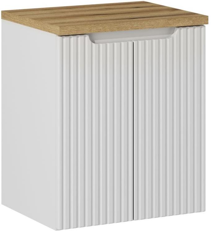 Set armadietto Comad Nova White NOVA WHITE 82-50-2D, piano Comad Nova Oak NOVA OAK A 89-50