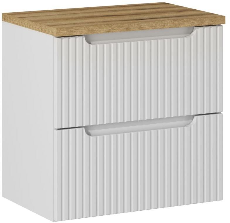 Set armadietto Comad Nova White NOVA WHITE 82-60-2S, piano Comad Nova Oak NOVA OAK A 89-60