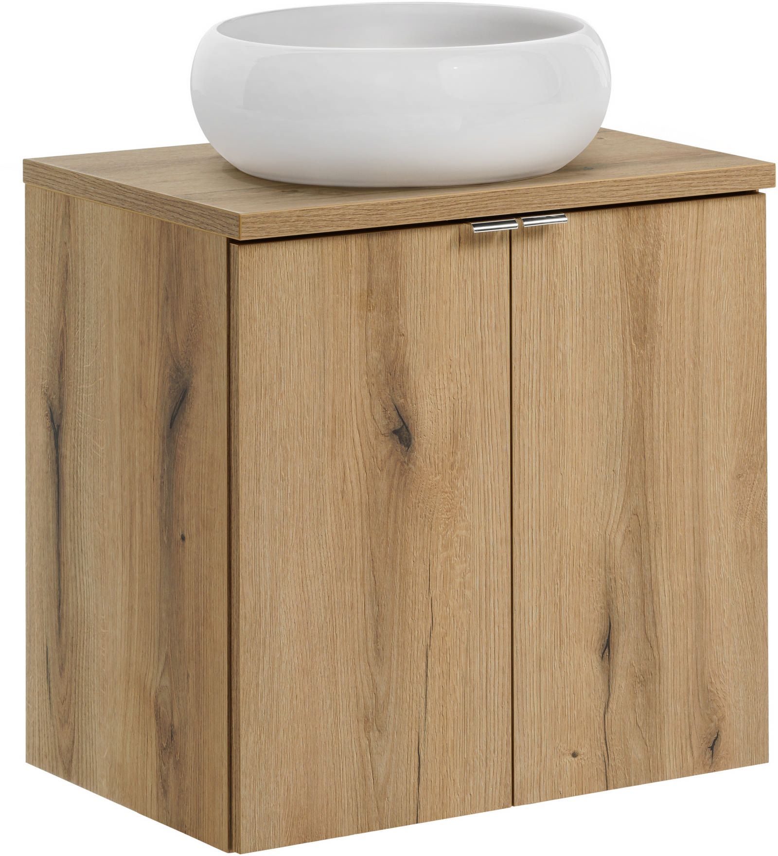 Set armadietto Comad Nova Oak NOVA OAK A 82-60-2D, lavabo Comad Wiki UN-WIKI-SW, NOVA OAK A 89-60