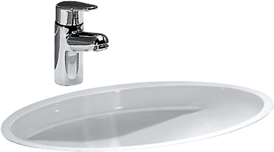 Laufen Savoy lavabo 50x35 cm ovale sottopiano bianco H8131920001551