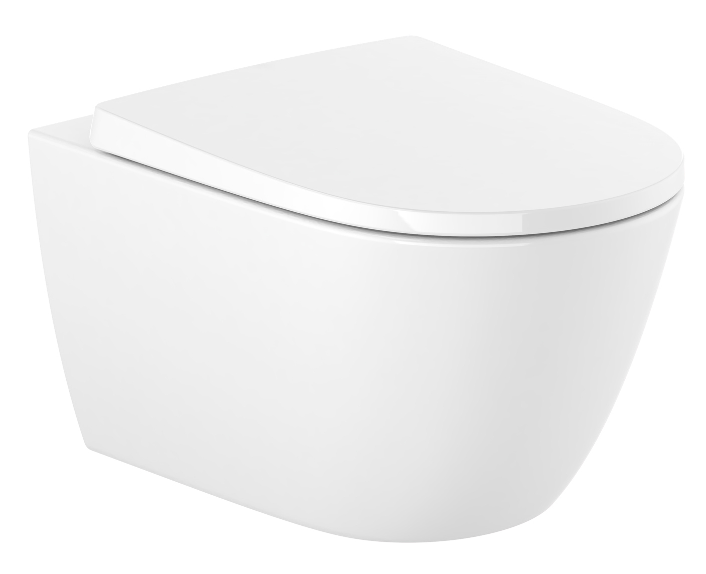 Roca Ona vaso wc sospeso si si bianco lucida A34668C000