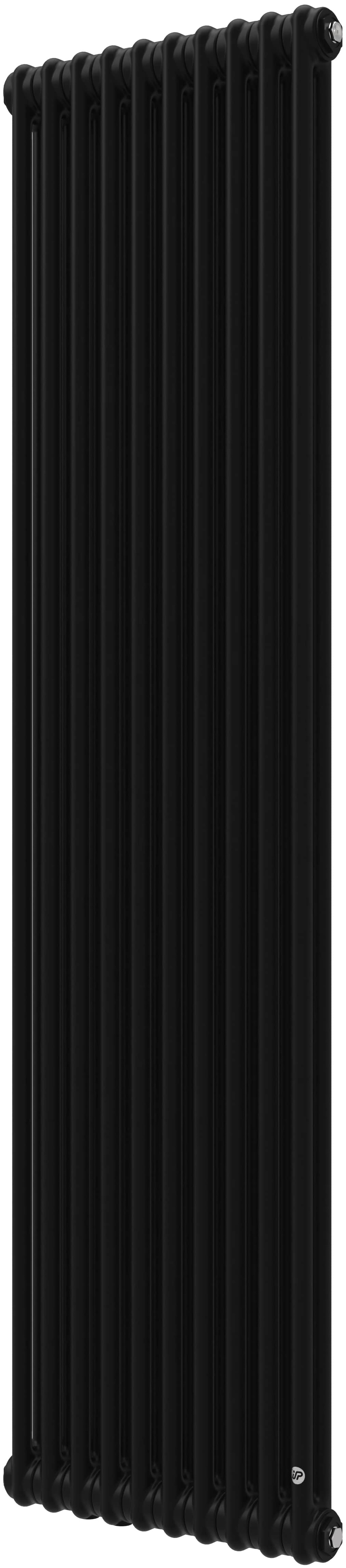 Instal Projekt Tubus 2 termoarredo 179.3x47 cm podłączenie inferiore nero TUB2-180/10D50C75