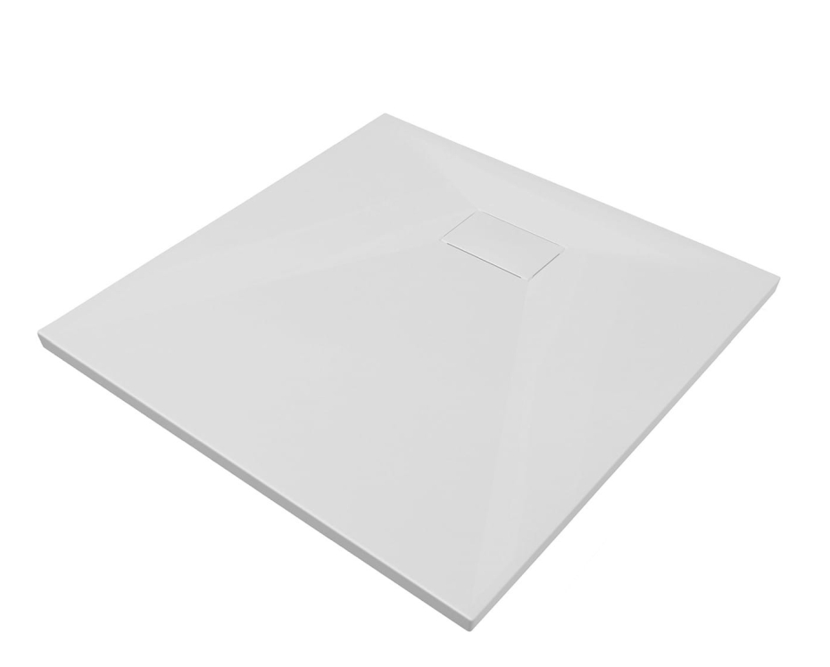 Besco Vexo piatto doccia quadrato 90x90 cm bianco BV-90-90-K