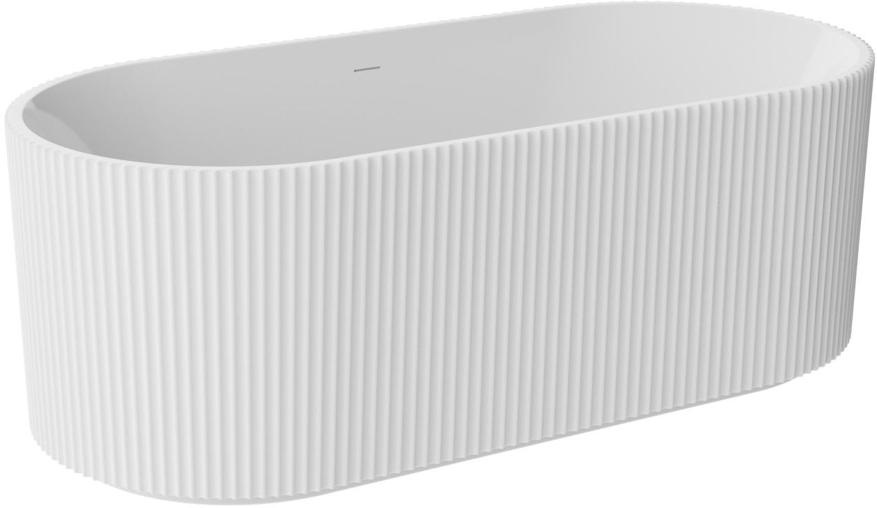 Besco Giuliana vasca da bagno freestanding 150x75 cm ovale bianco #WAS-150-GLB