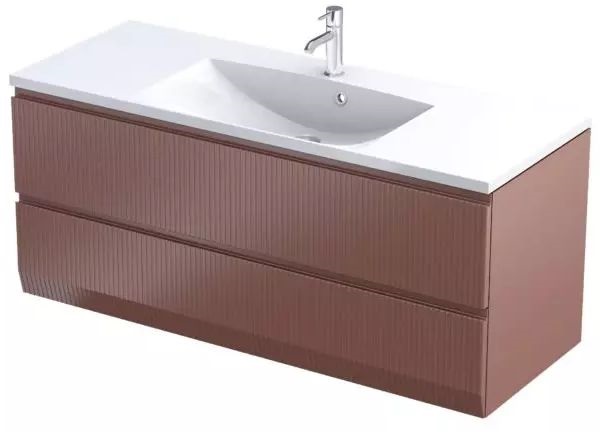 Oristo Brylant armadietto 119.6x45.5x50 cm sottolavabo sospeso OR36-SD2S-120-19R
