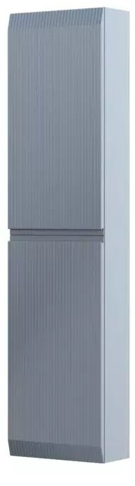 Oristo Brylant armadietto 40x17x160 cm laterale sospeso grigio OR36-SB2D-40-16R