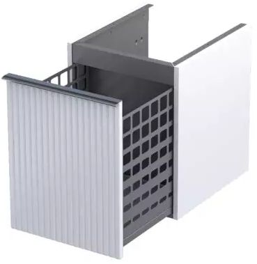 Oristo Etna armadietto 40x45.5x50 cm laterale sospeso bianco OR52-SN1S-40-2R