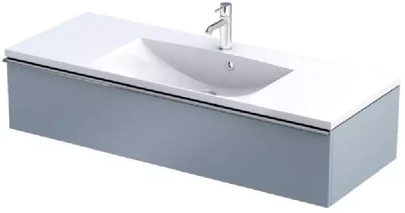 Oristo Etna armadietto 119.6x45.5x25 cm sottolavabo sospeso blu OR52-SD1S-120-16