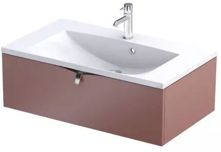 Oristo Siena armadietto 79.6x45.5x25 cm sottolavabo sospeso OR45-SD1S-80-19