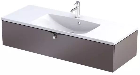 Oristo Siena armadietto 119.6x45.5x25 cm sottolavabo sospeso OR45-SD1S-120-21