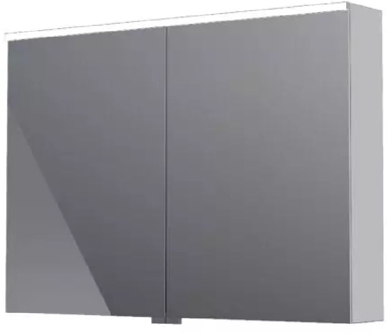 Oristo Geo armadietto 100x12.5x70 cm laterale sospeso cromo KI01-SGL2D-100-99