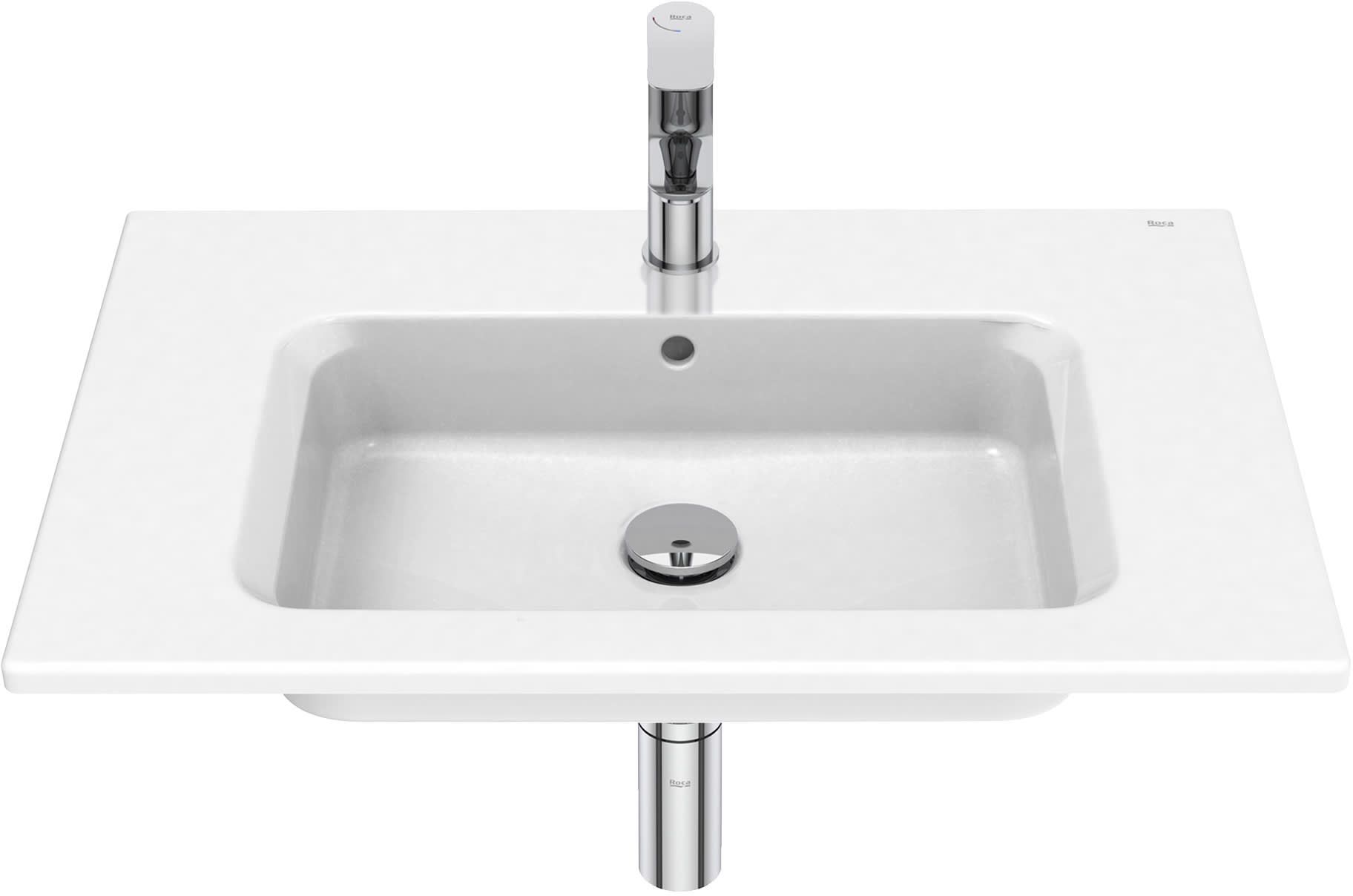 Roca Gap lavabo 70x46 cm rettangolare da mobile bianco A3279A7000