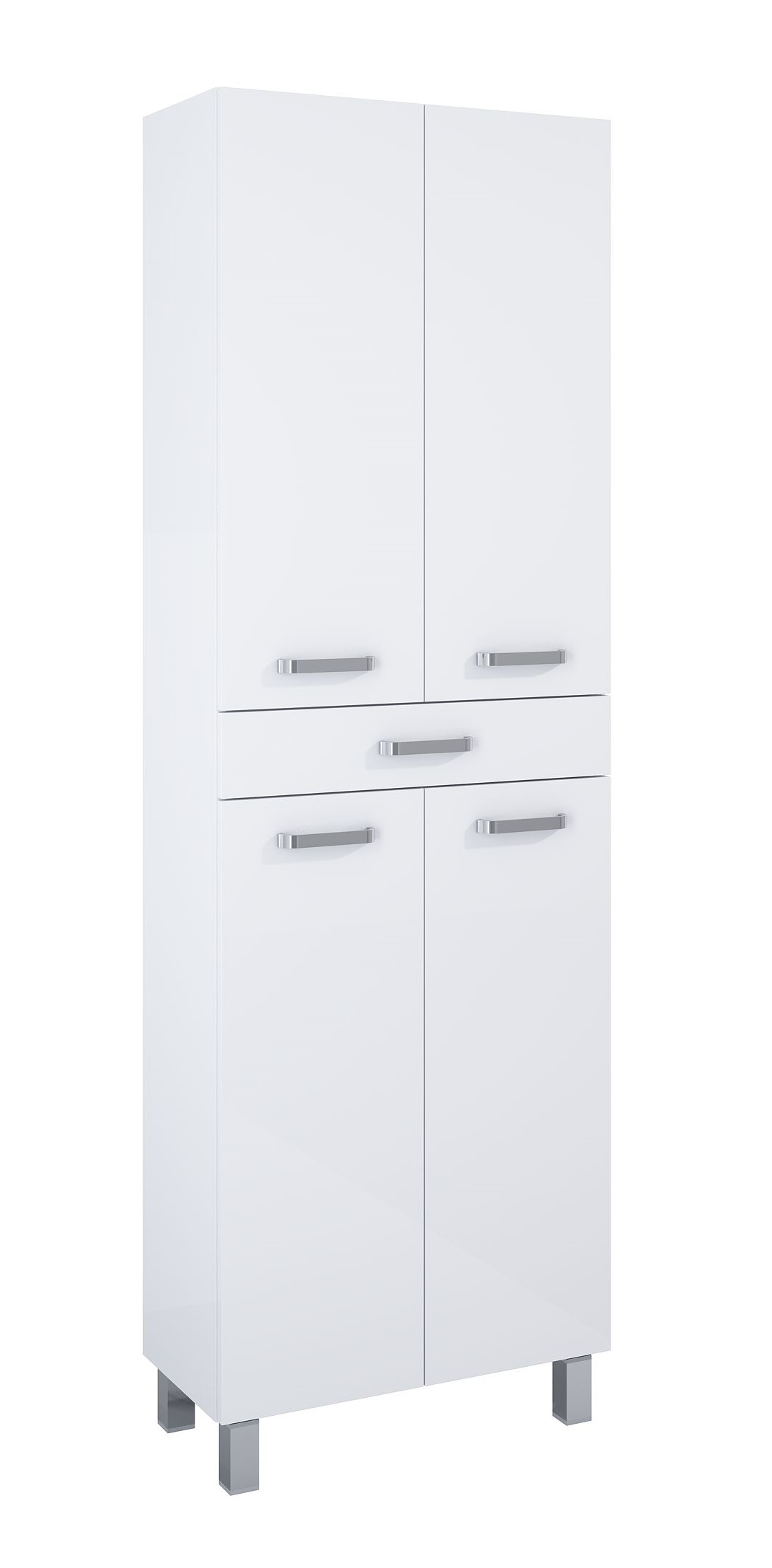 Elita Sunn armadietto 58.4x29.1x182 cm laterale a terra bianco RE169202008060