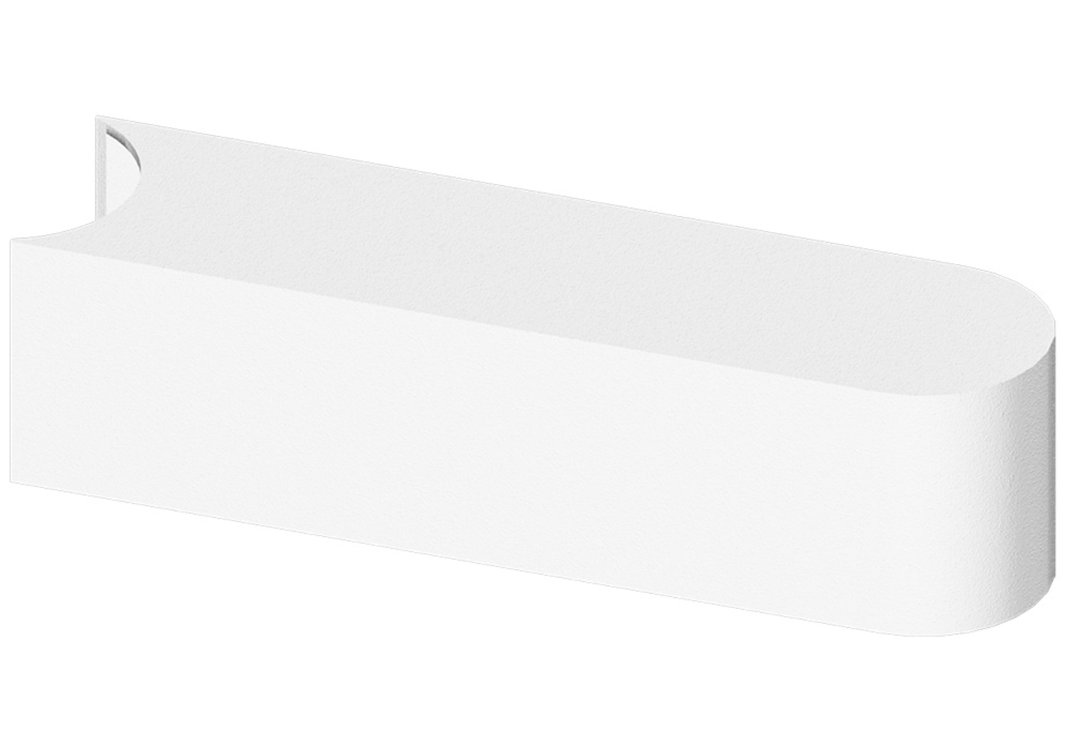 Light Prestige Magnetic Slim copertura per trasformatore x W bianco LP-656-MAG SLIM box wh