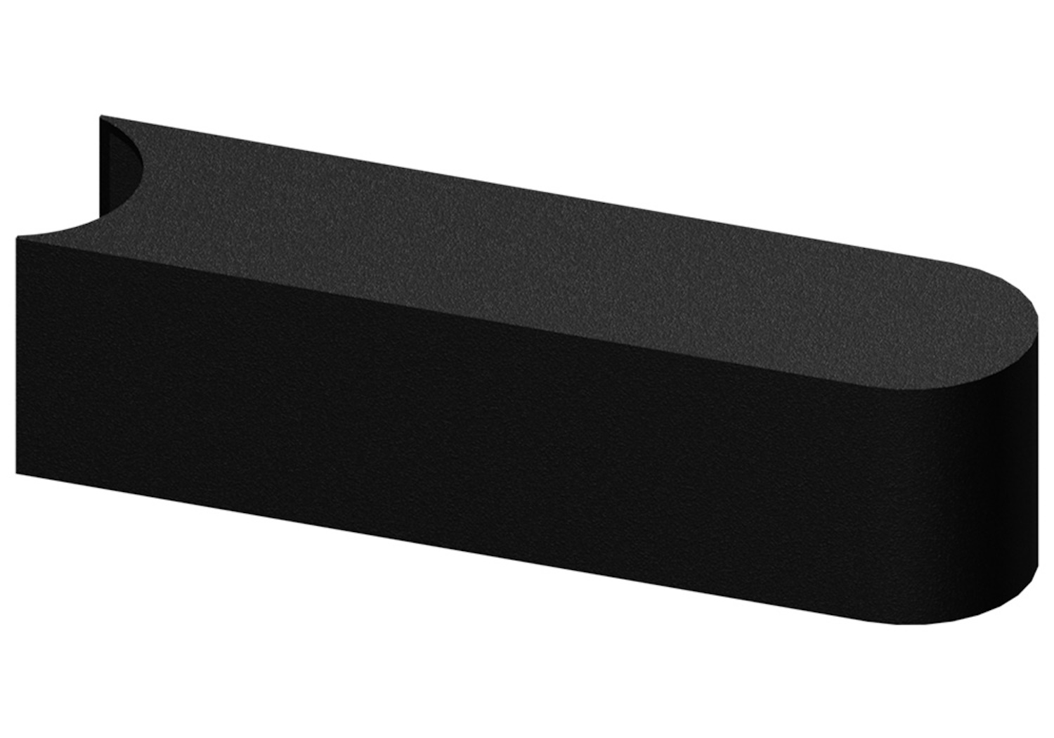 Light Prestige Magnetic Slim copertura per trasformatore x W nero LP-656-MAG SLIM box bk
