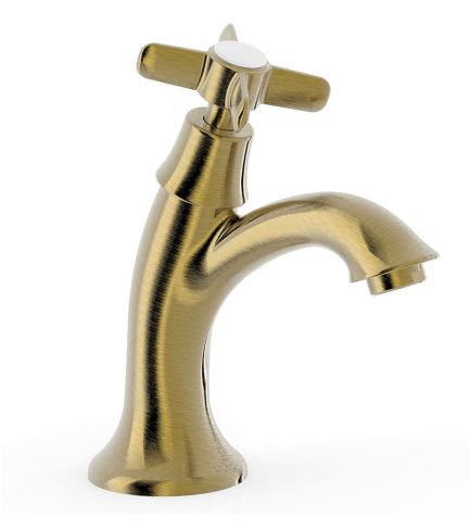 Tres Clasic rubinetto per lavabo verticale ottone/bronzo antico 24250301LV