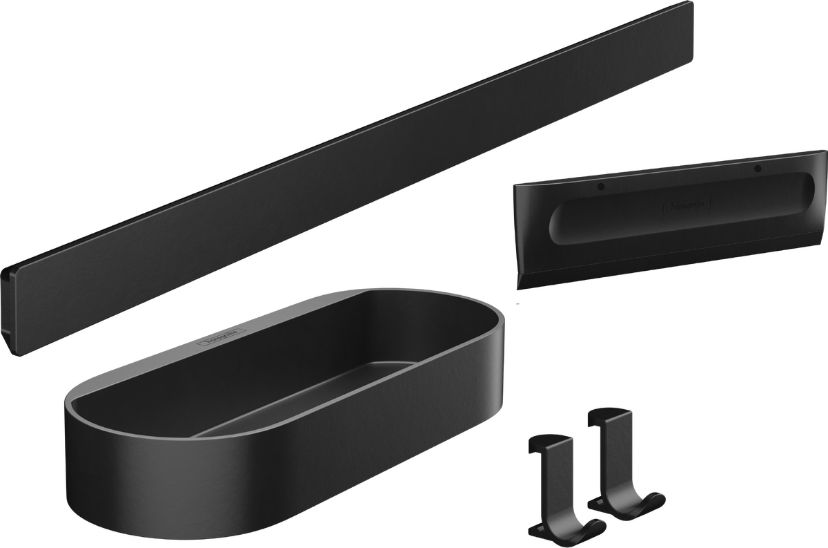 Hansgrohe WallStoris set di accessori nero 27967670