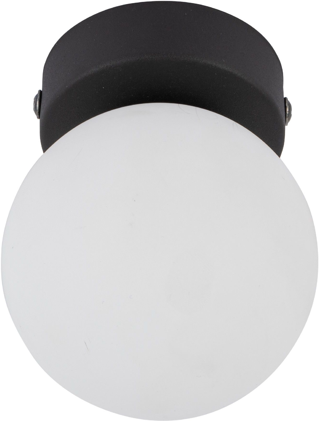 TK Lighting Vox lampada da soffitto 1x8 W nero 5613
