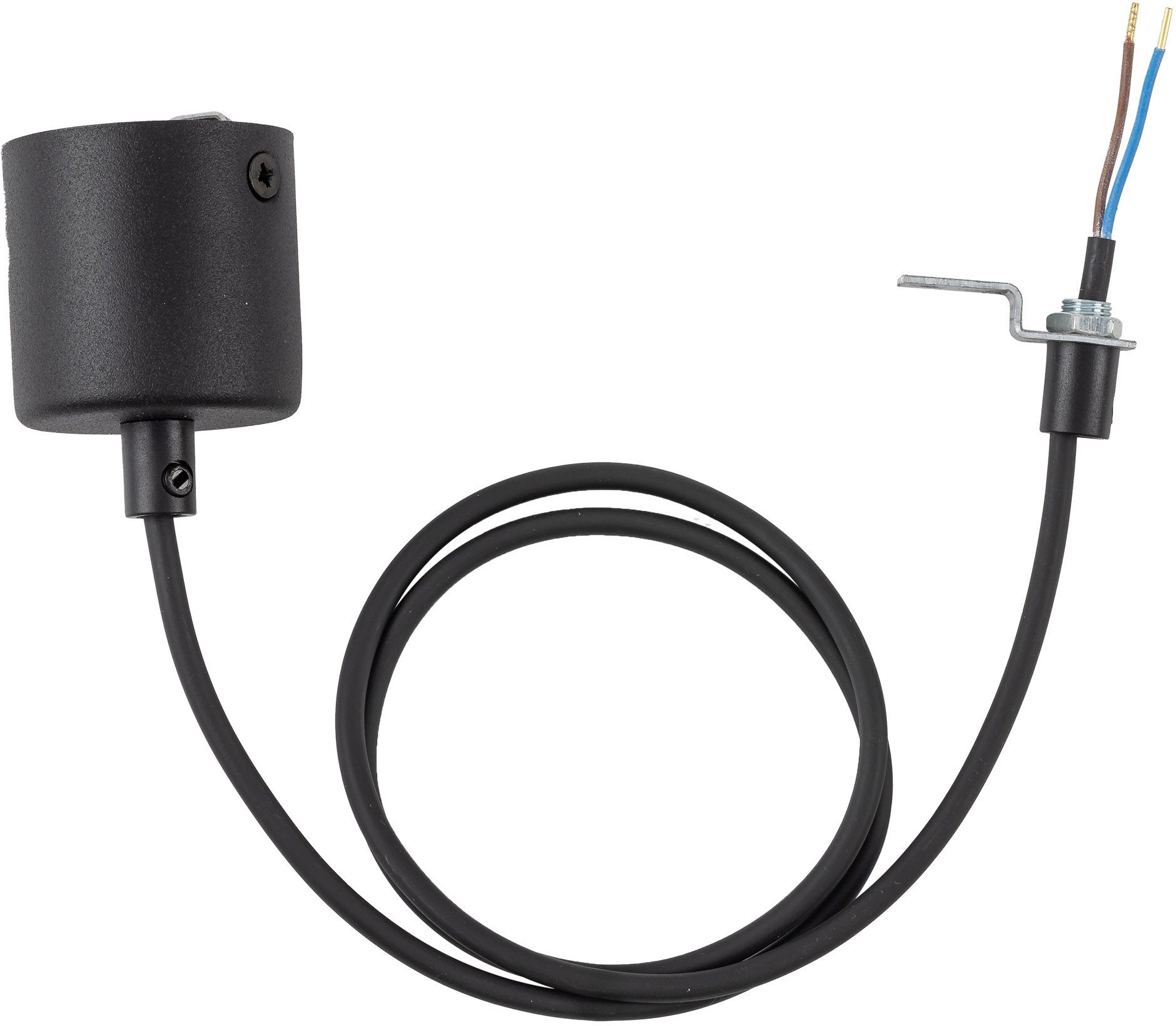 TK Lighting Tracer cavo di alimentazione nero 5302