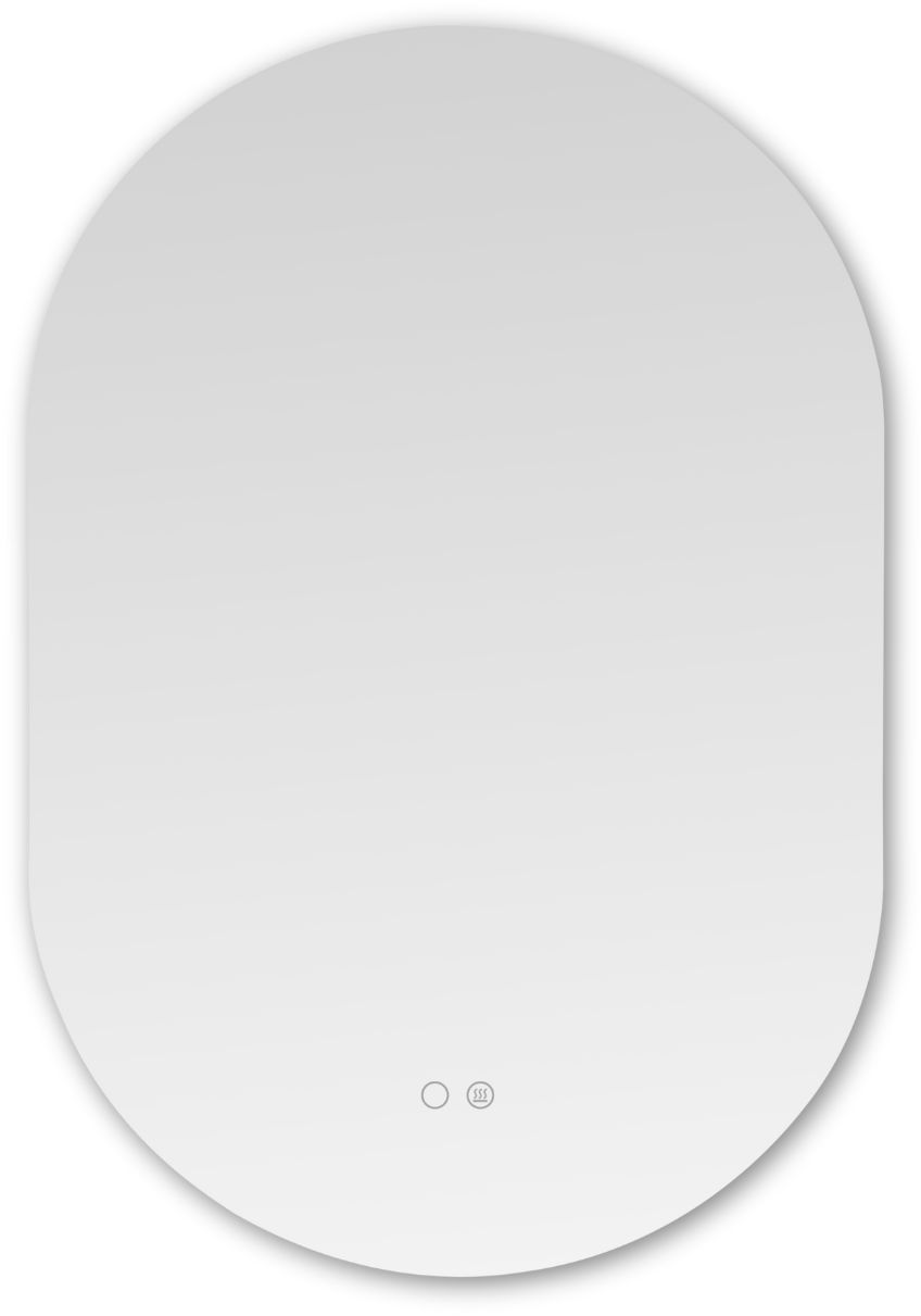 Zuma Line specchio 50x70 cm ovale con illuminazione 003064-030823
