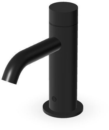 Zucchetti Helm rubinetto per lavabo verticale nero ZHE727.XP81