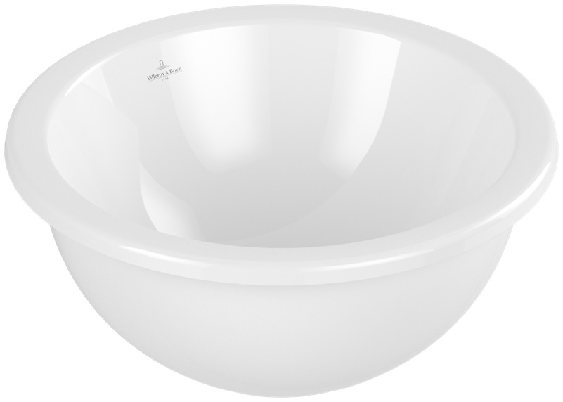Villeroy & Boch Loop & Friends lavabo 38x38 cm rotonda sottopiano bianco 4A5201R1