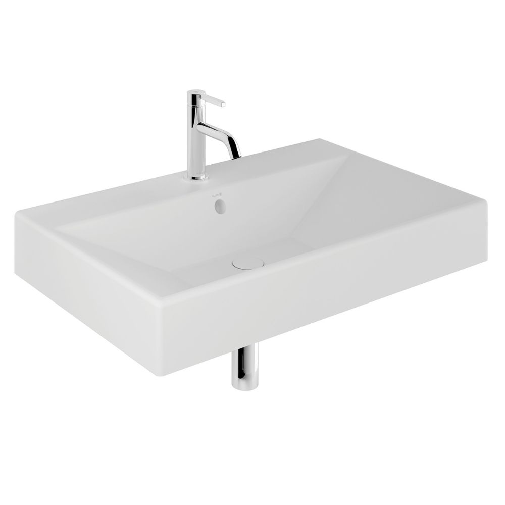 Kludi Resa lavabo con tappo 81x50 cm rettangolare da mobile-da appoggio bianco 59WW8153