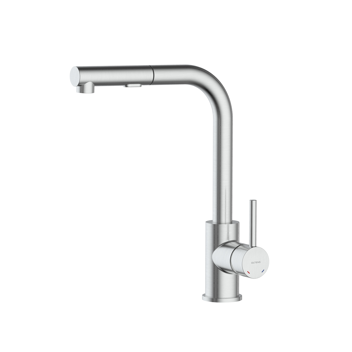 Oltens Myvat rubinetto da cucina verticale nichel 35205910