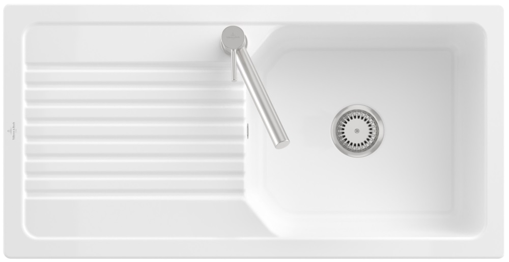 Villeroy & Boch Linara lavello in ceramica 100x51 cm bianco 338601KG