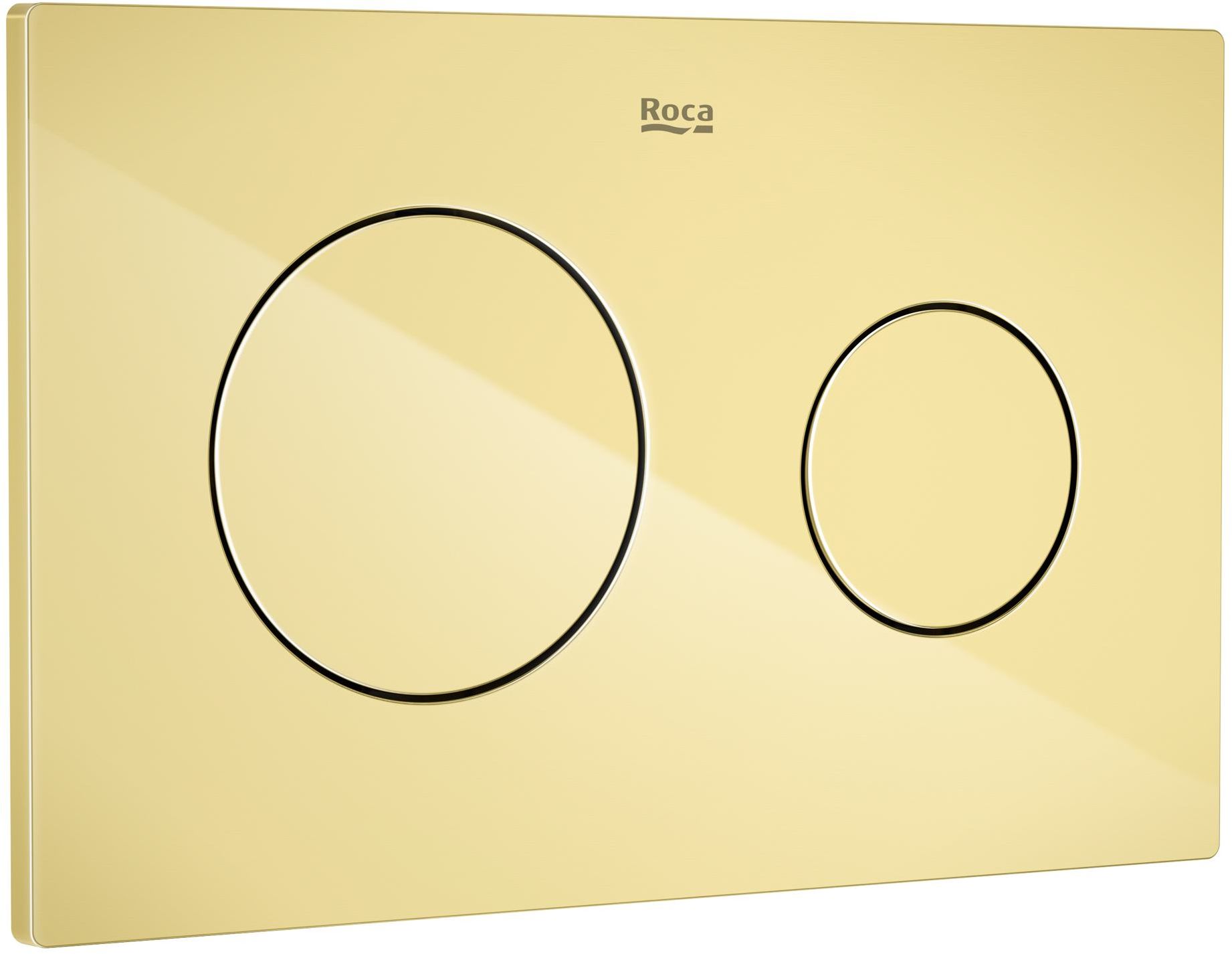 Roca PL placca di comando per WC oro A8901890G0