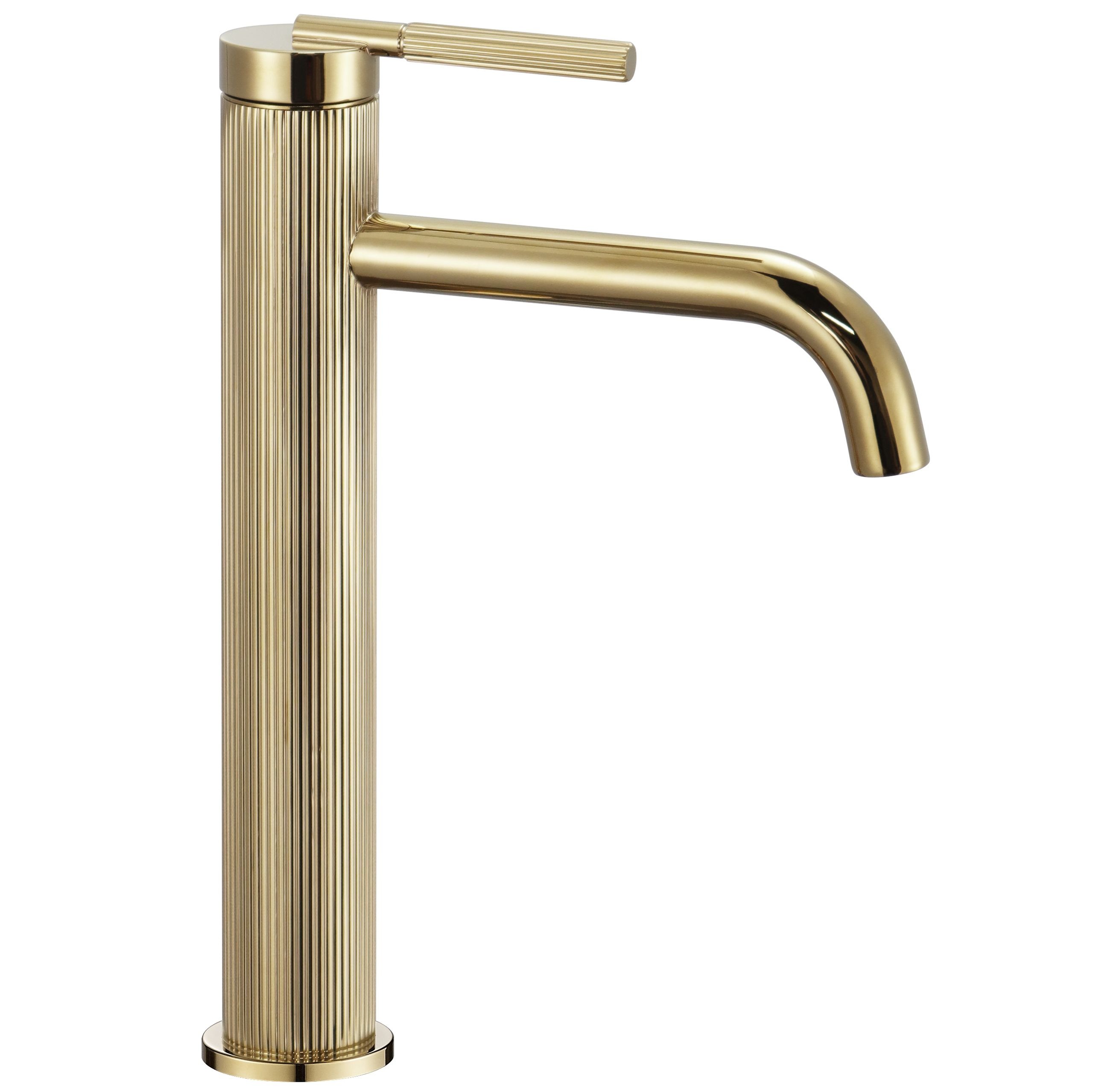Rea Argon rubinetto per lavabo verticale oro REA-B7803