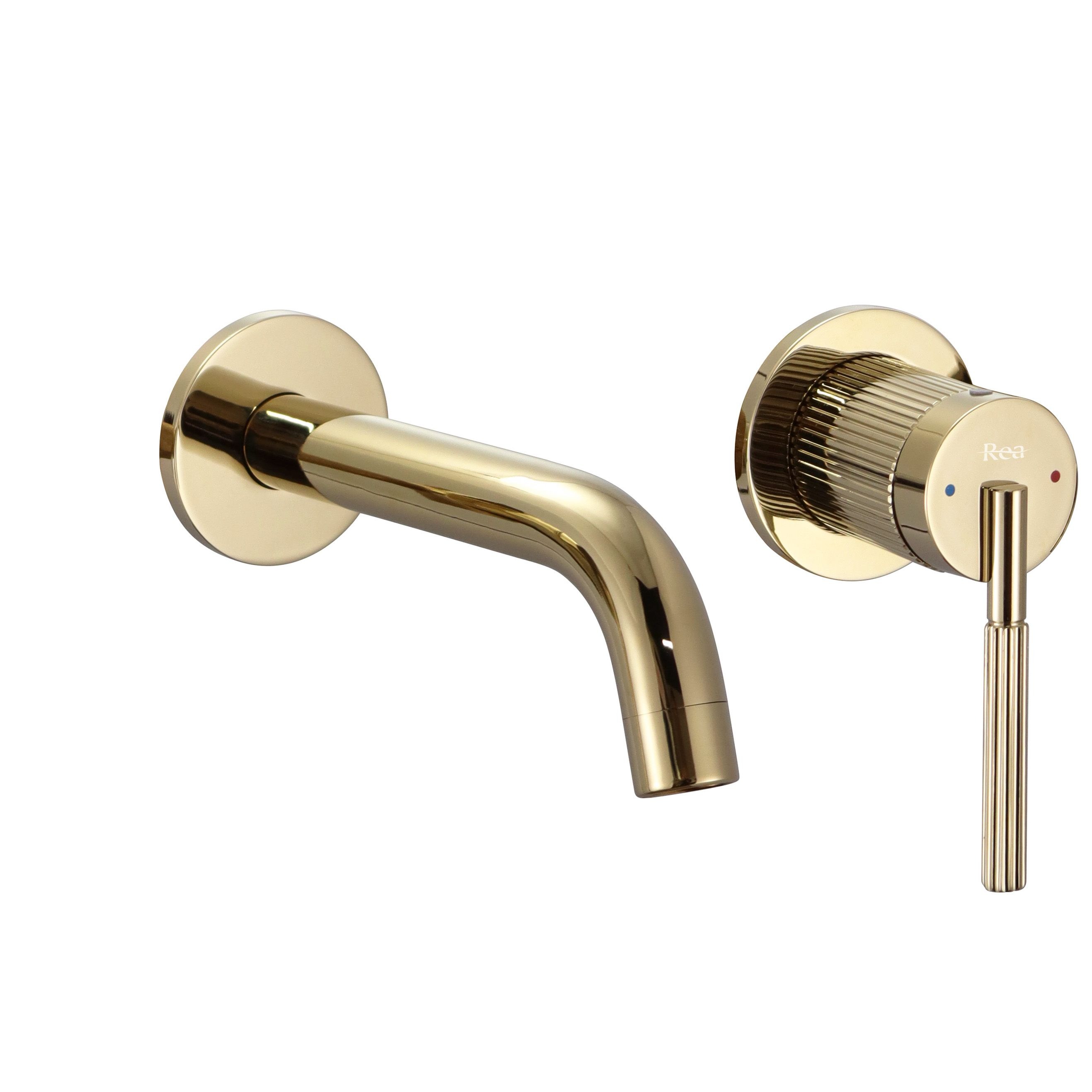 Rea Argon rubinetto per lavabo da incasso oro REA-B7809